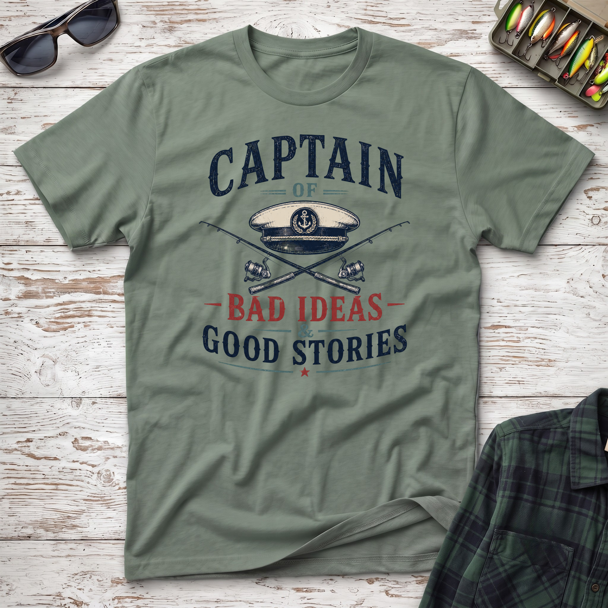 Captain of Bad Ideas T-Shirt