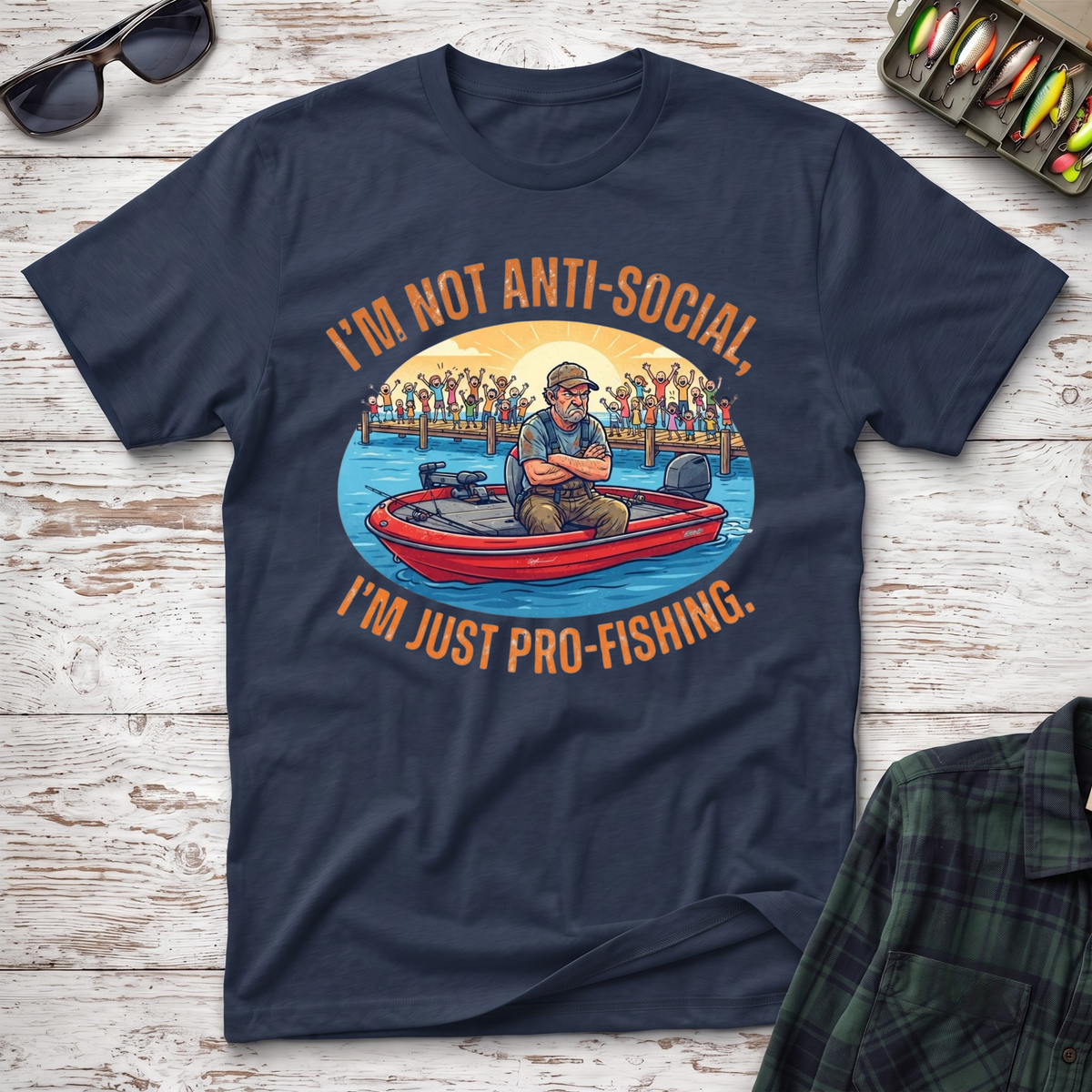 I'm Not Anti-Social T-Shirt