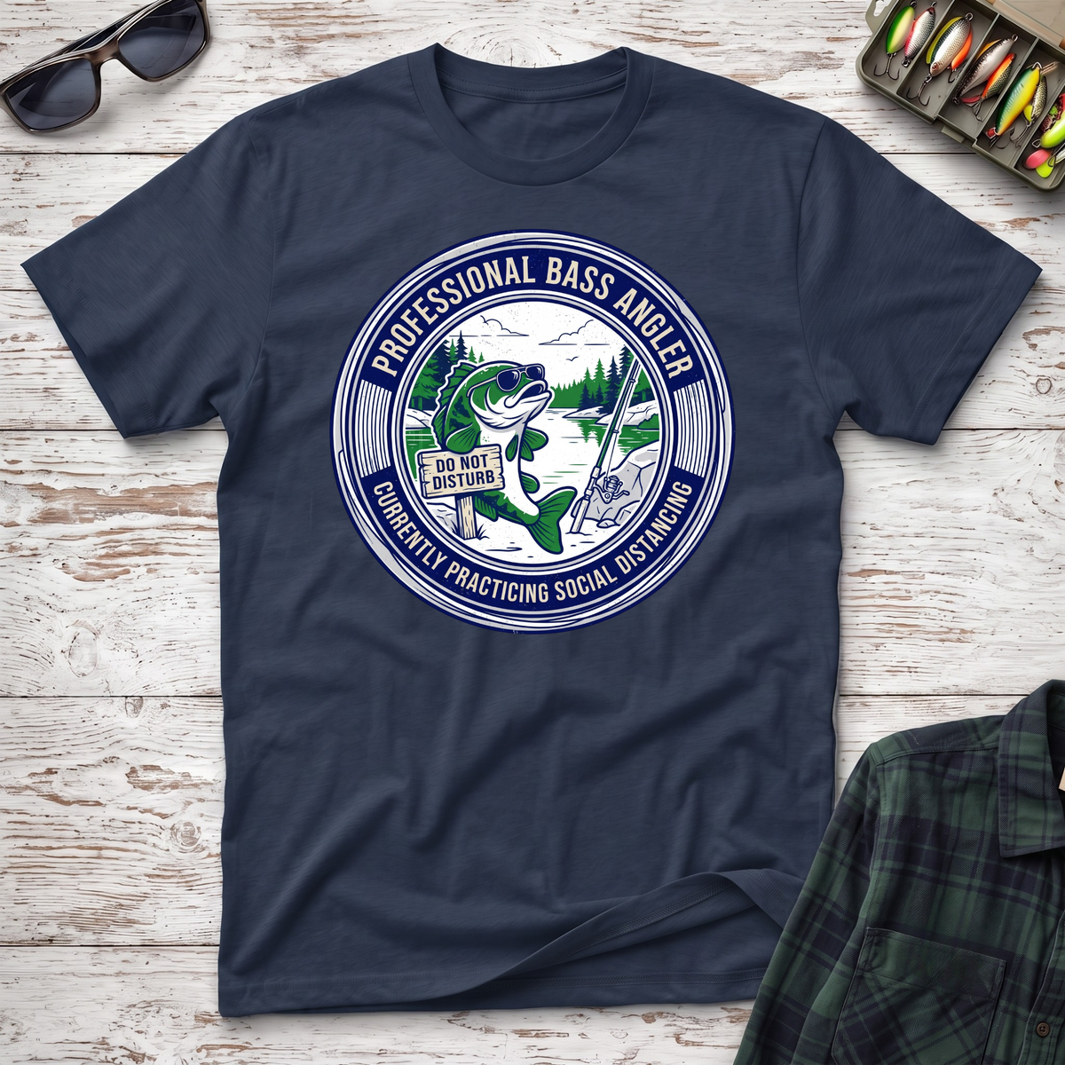 Social Distancing Bass T-Shirt