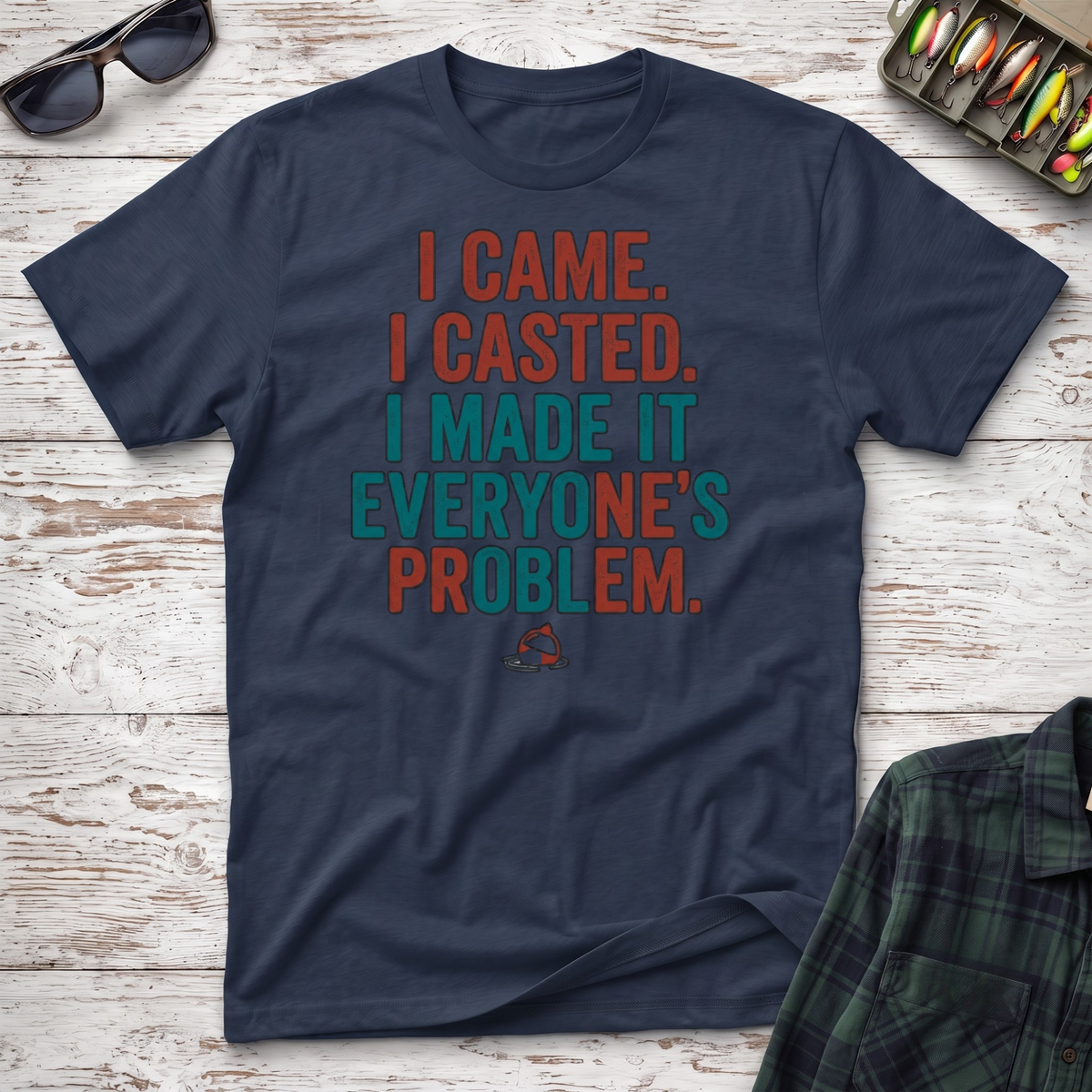 I Came I Casted T-Shirt