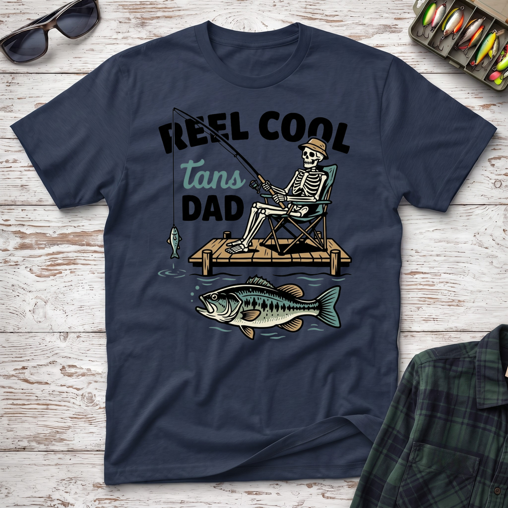 Reel Cool Tans Dad T-Shirt