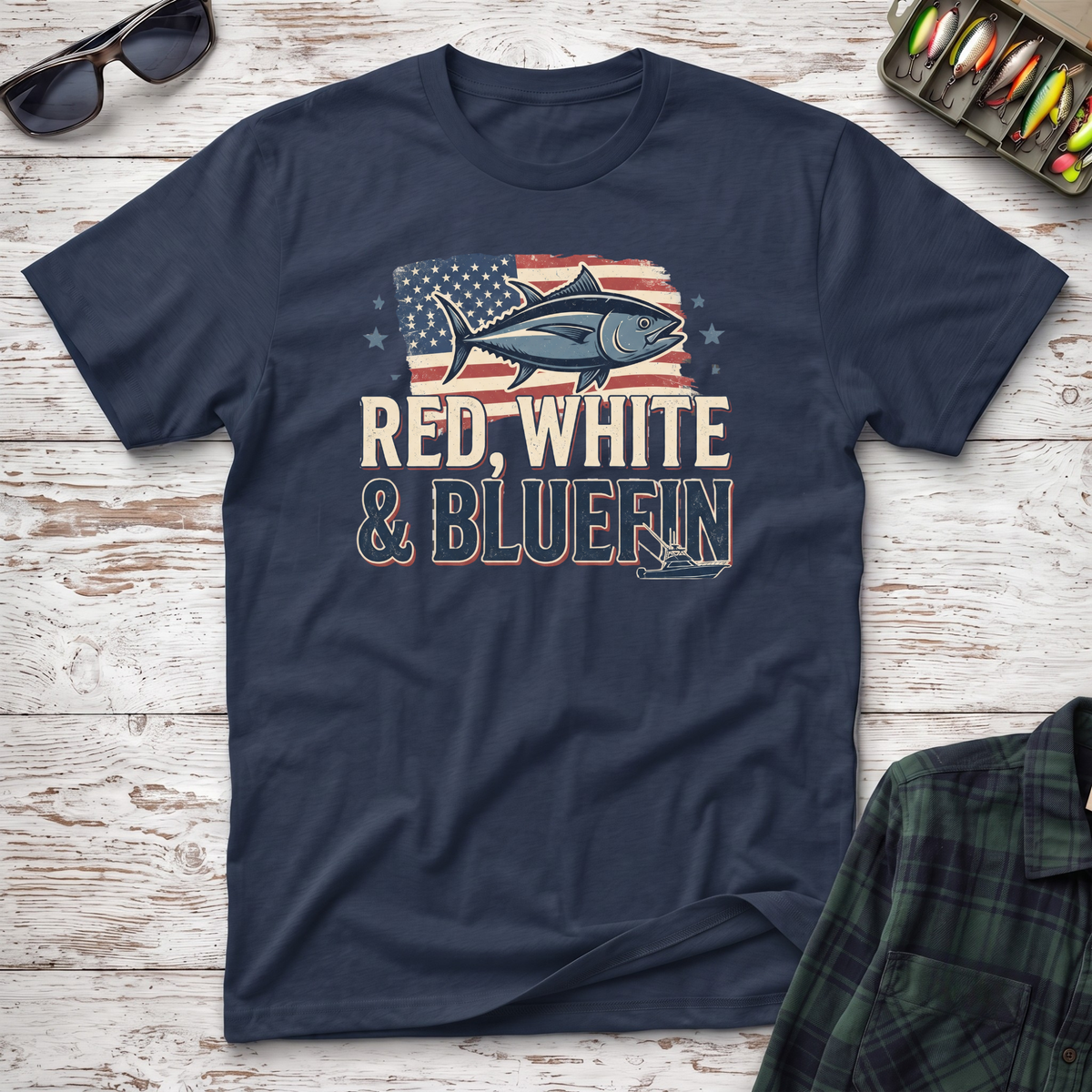 Red, White & Bluefin T-Shirt