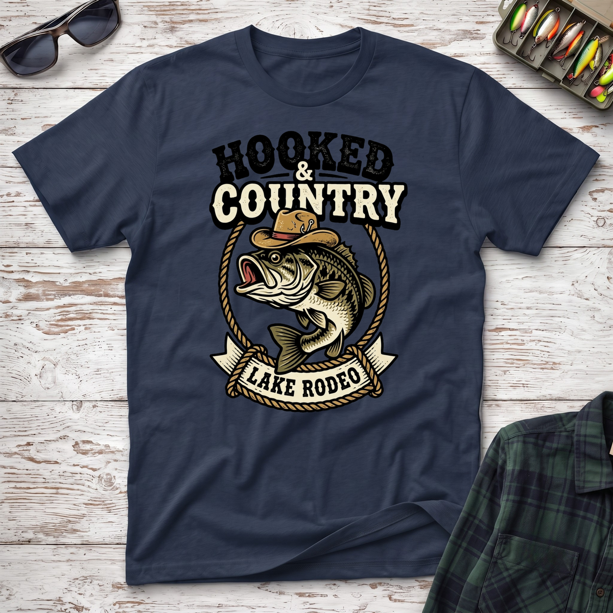 Hooked & Country T-Shirt