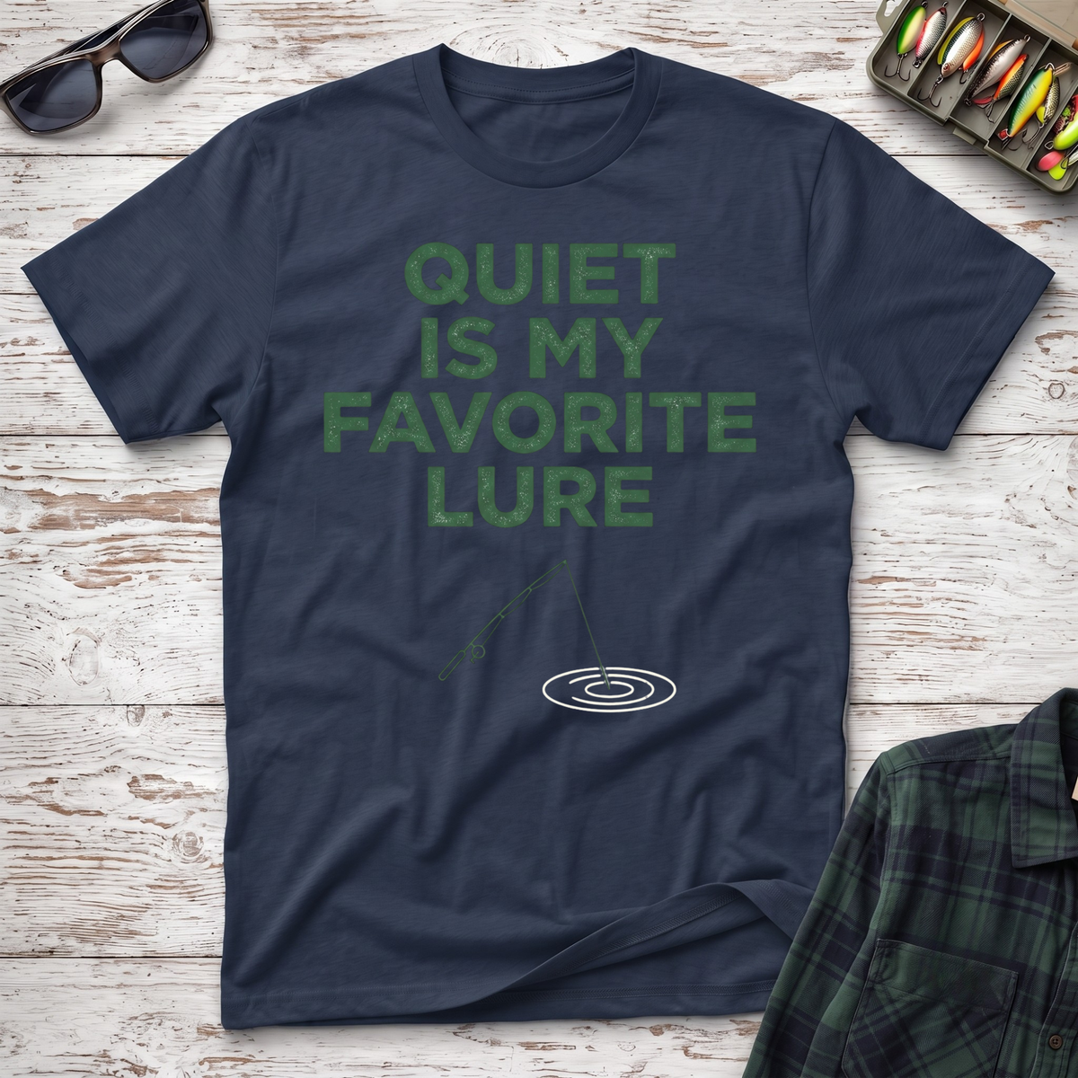 Quiet Is My Favorite Lure T-Shirt