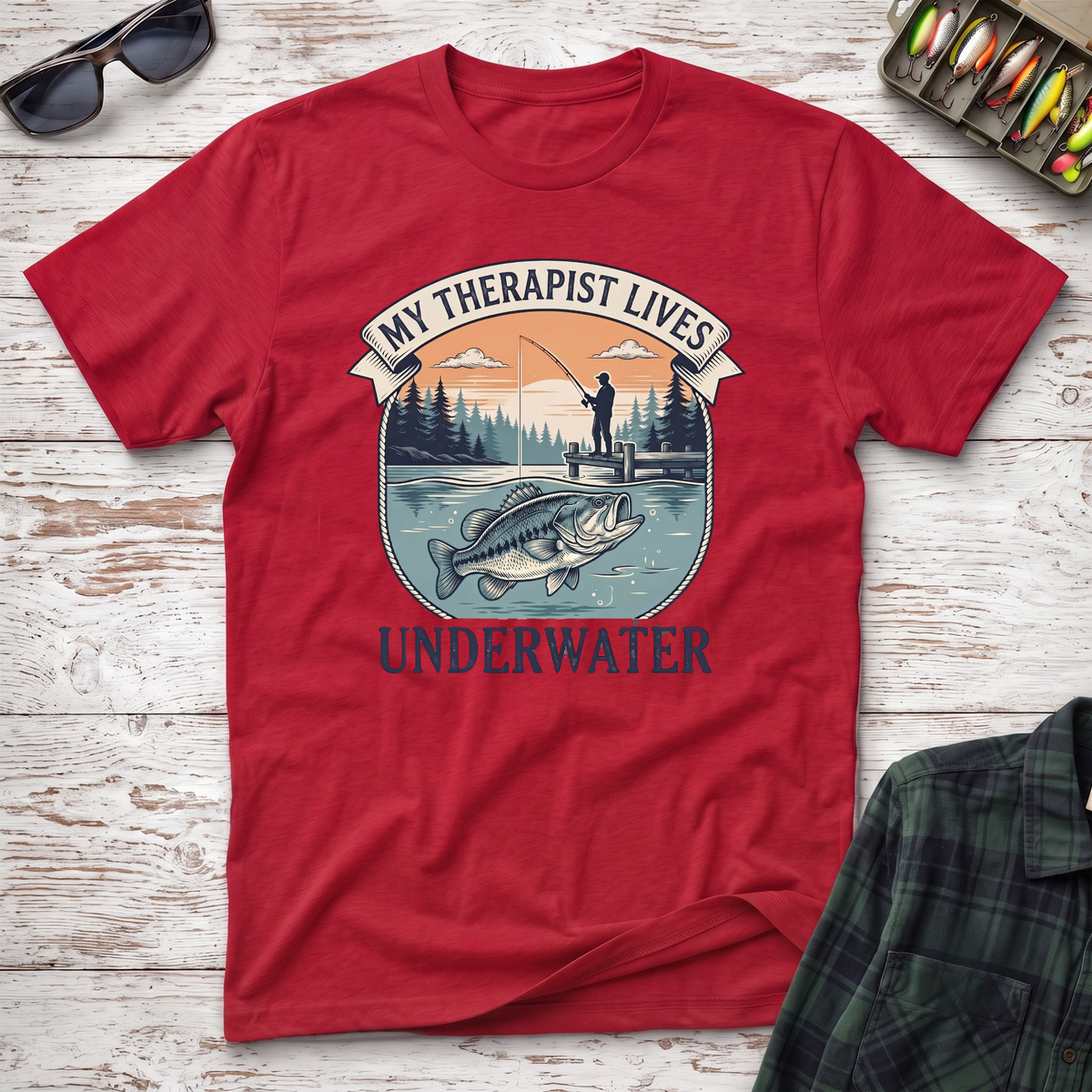My Therapist Lives Underwater T-Shirt