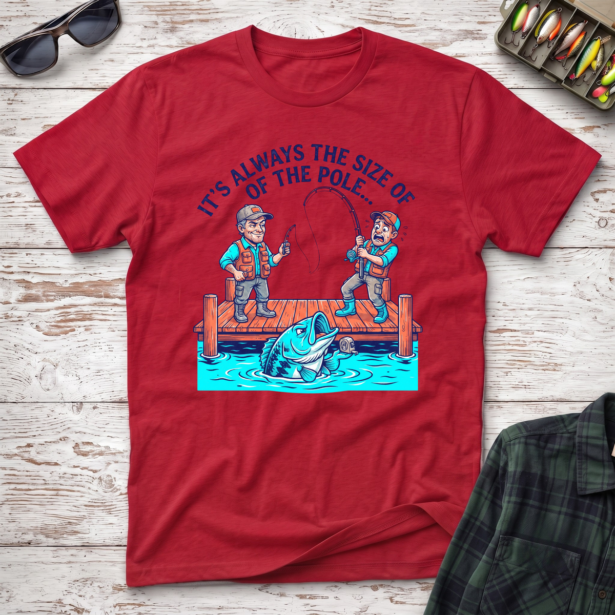 Size of The Pole T-Shirt