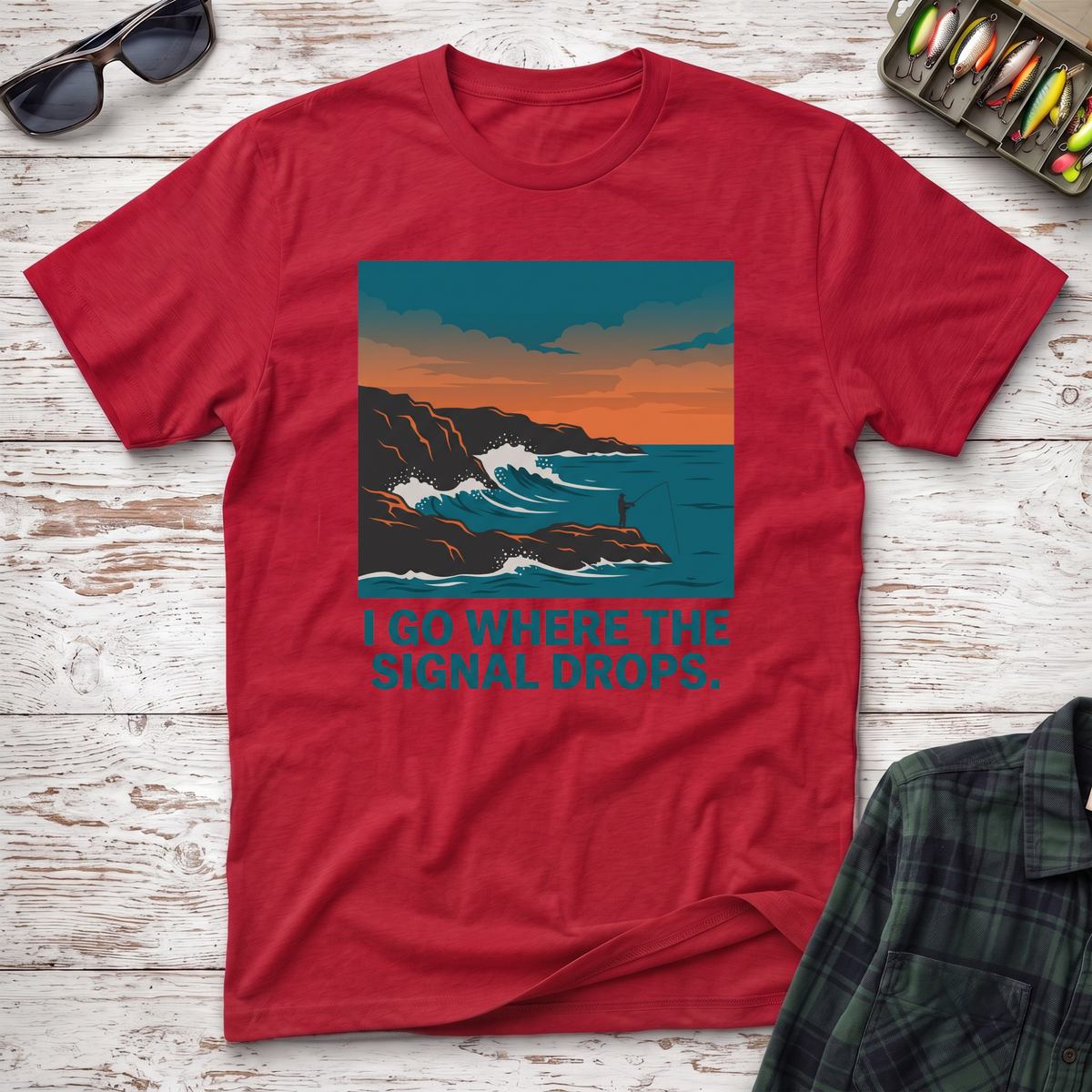 Where The Signal Drops T-Shirt