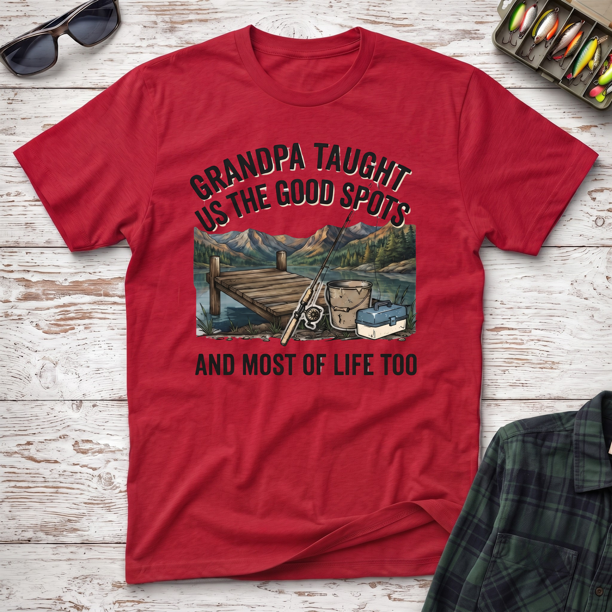 Grandpa Taught Us T-Shirt