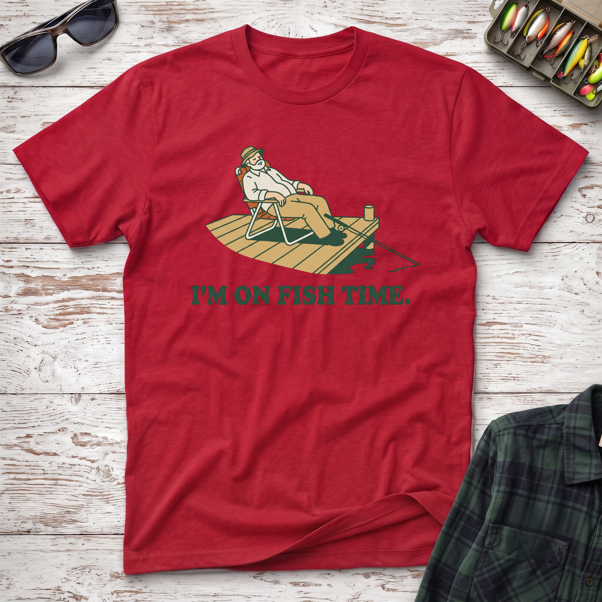 I'm On Fish Time T-Shirt