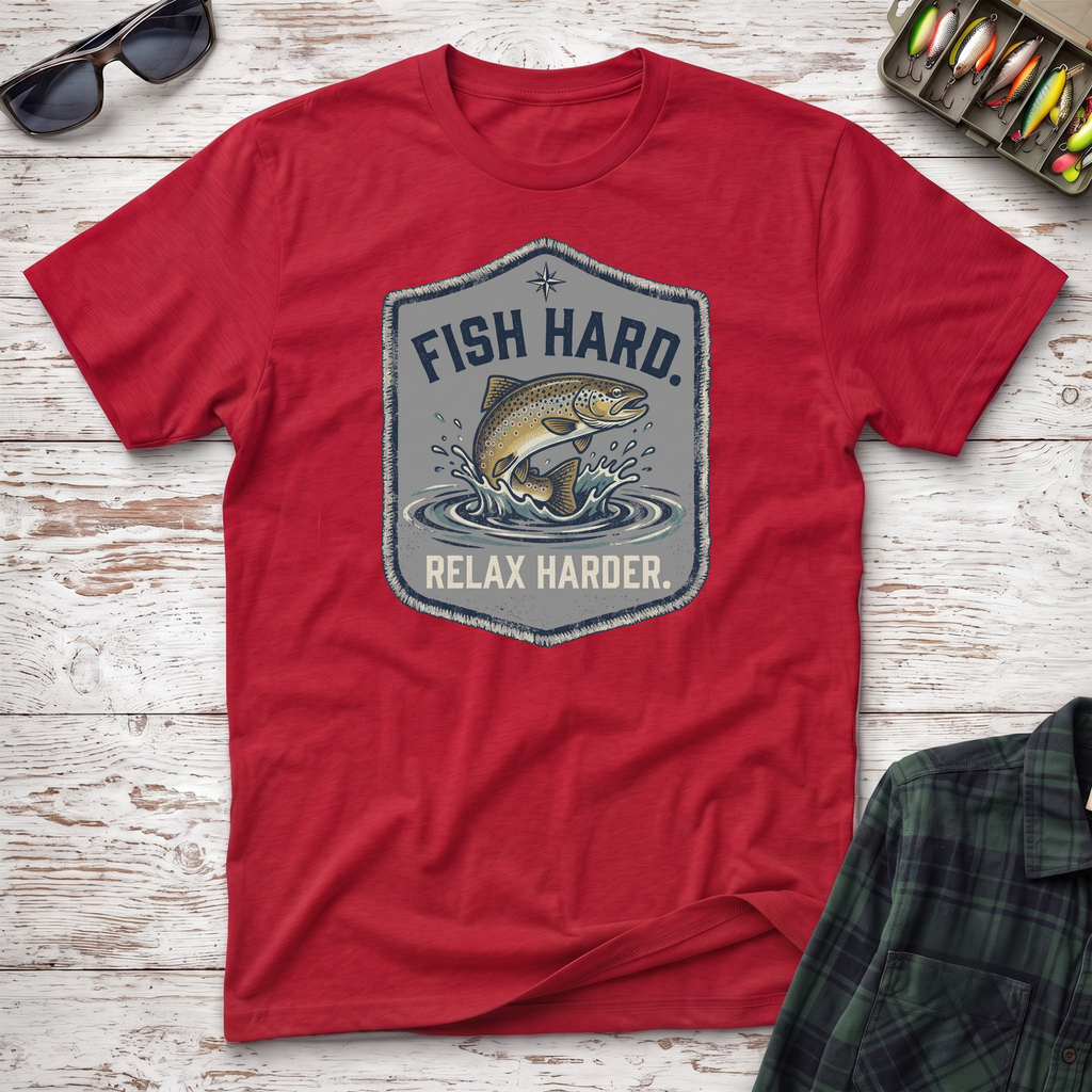 Fish Hard Trout T-Shirt