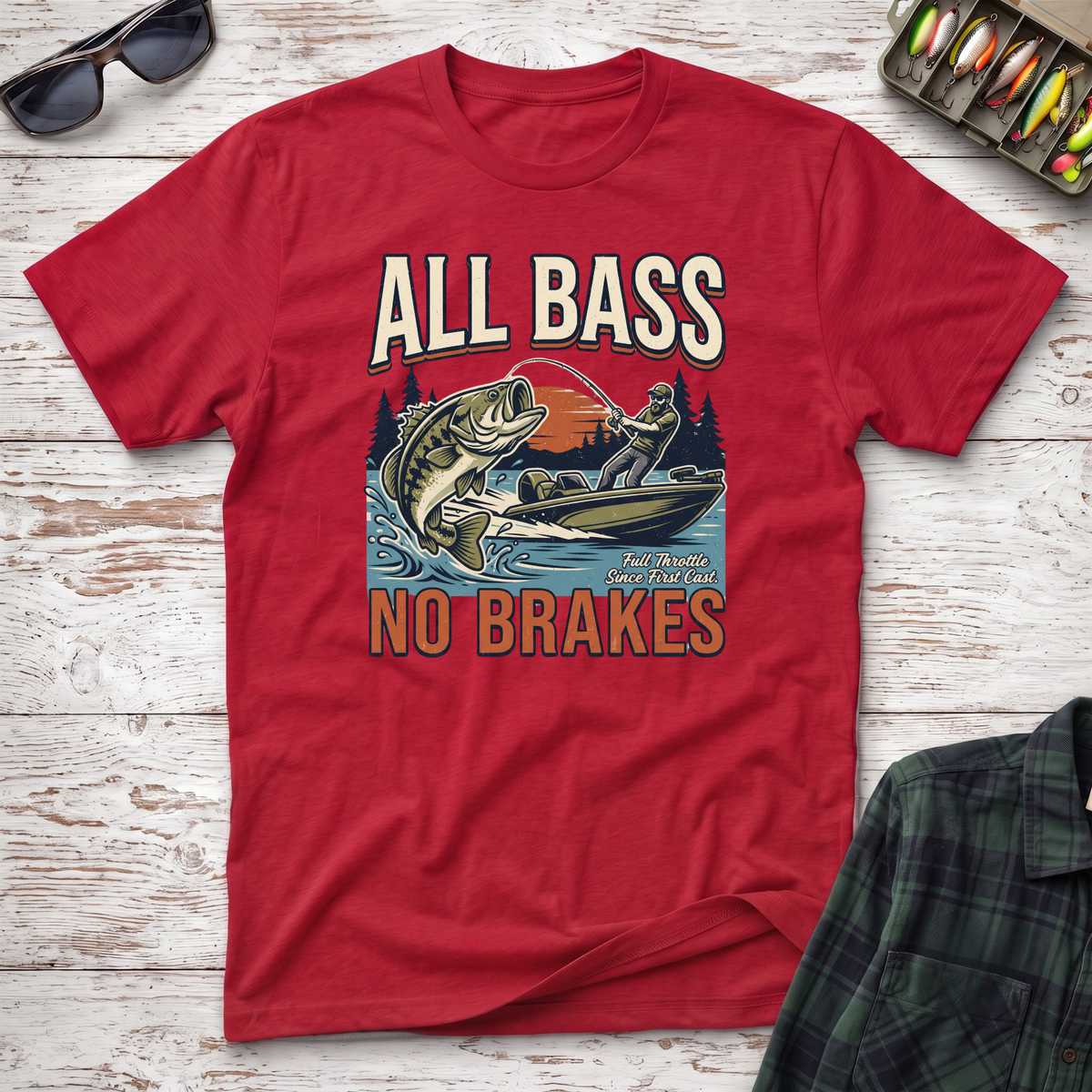 All Bass No Brakes T-Shirt