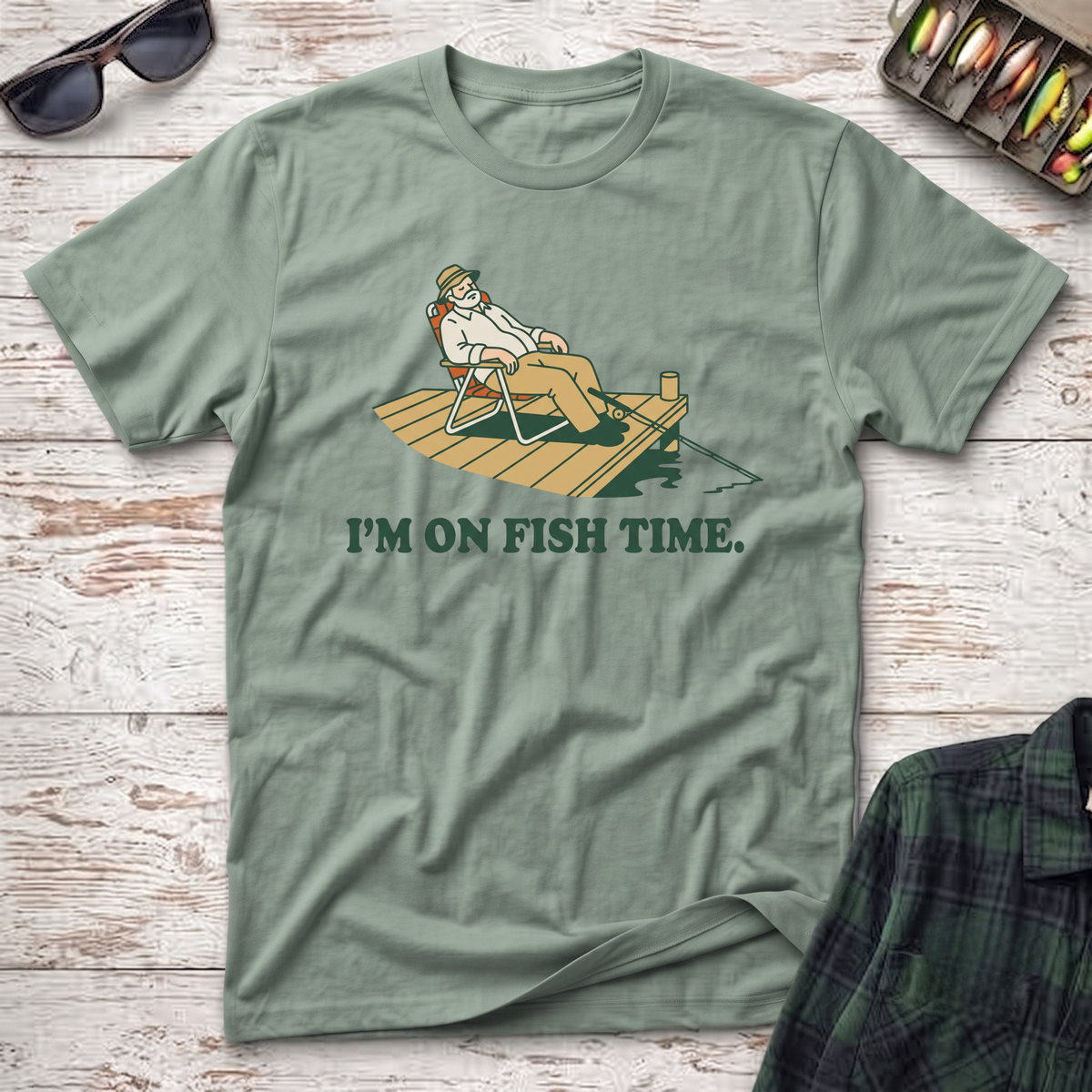 I'm On Fish Time T-Shirt