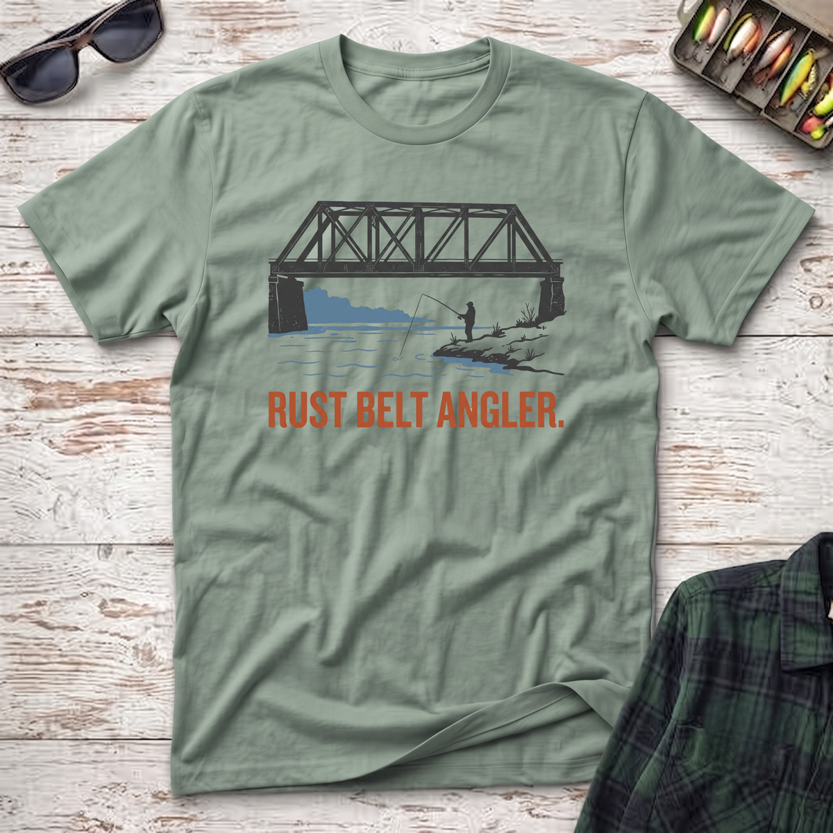 Rust Belt Angler T-Shirt
