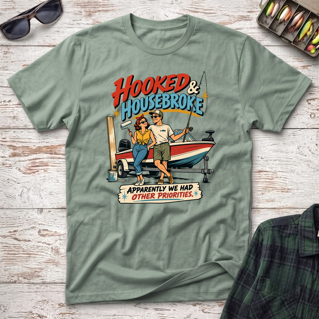 Hooked and Housebroke T-Shirt