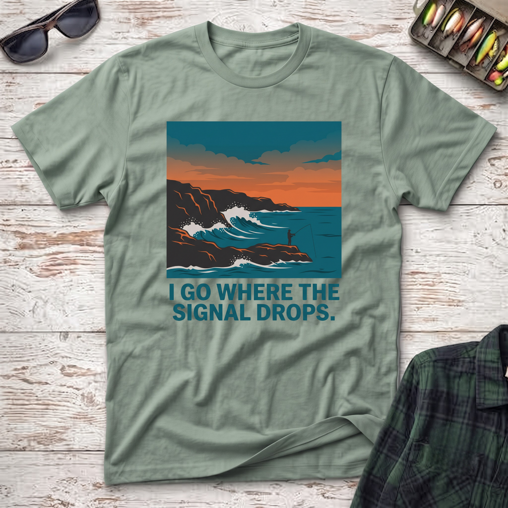 Where The Signal Drops T-Shirt