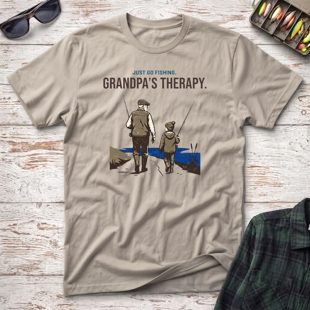 Grandpa's Therapy T-Shirt