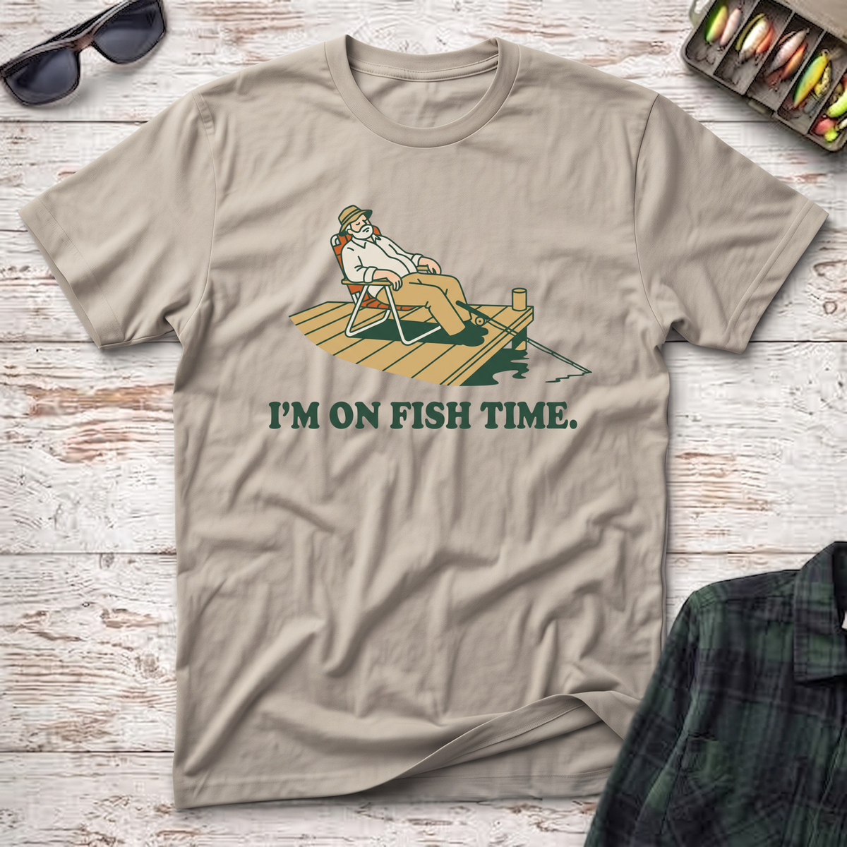 I'm On Fish Time T-Shirt