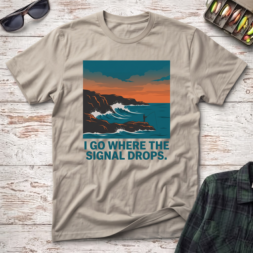 Where The Signal Drops T-Shirt