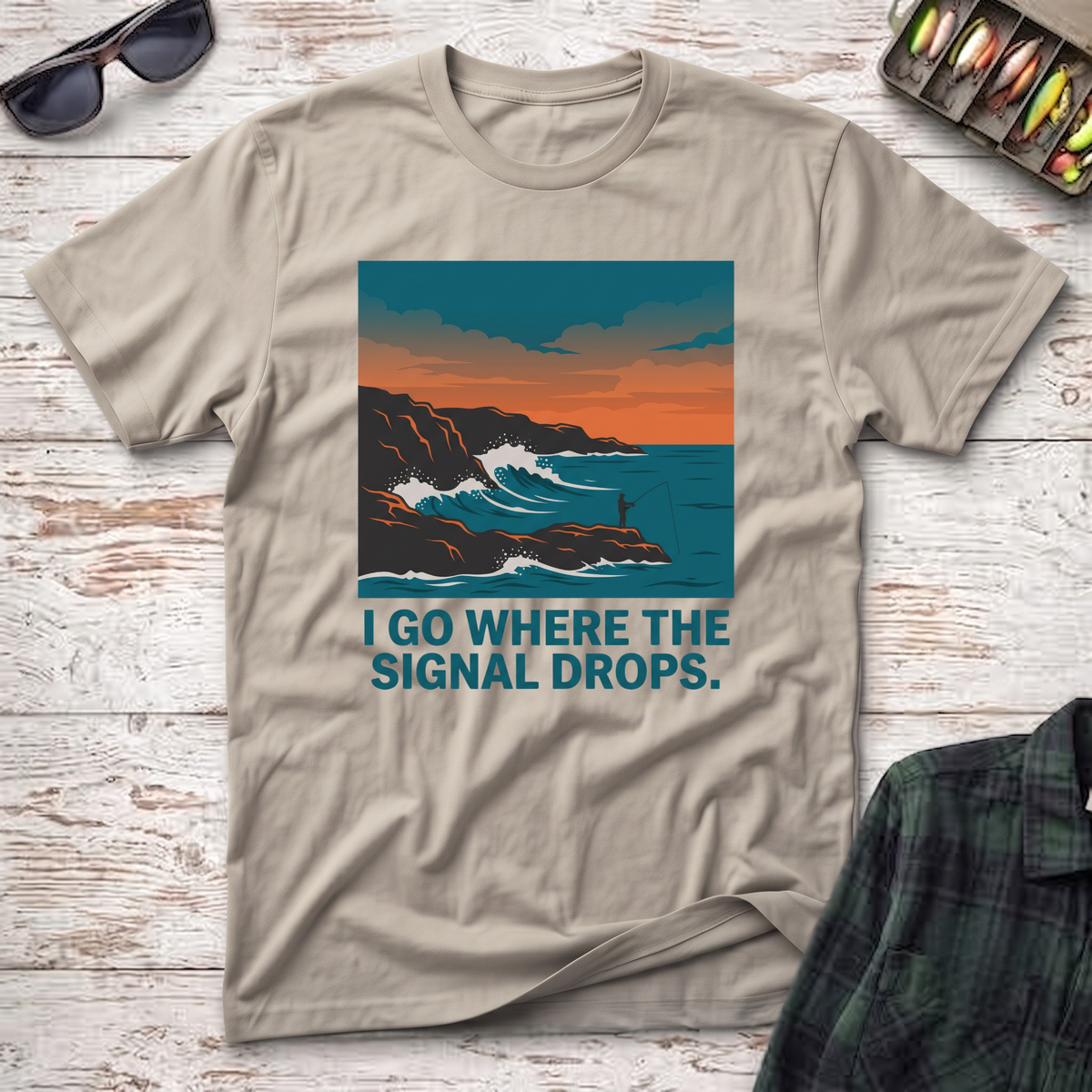 Where The Signal Drops T-Shirt