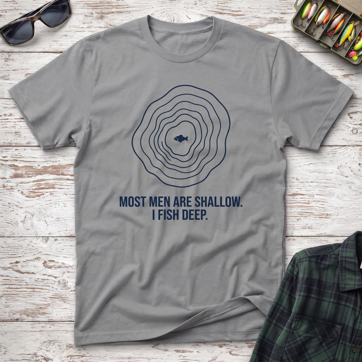 I Fish Deep T-Shirt