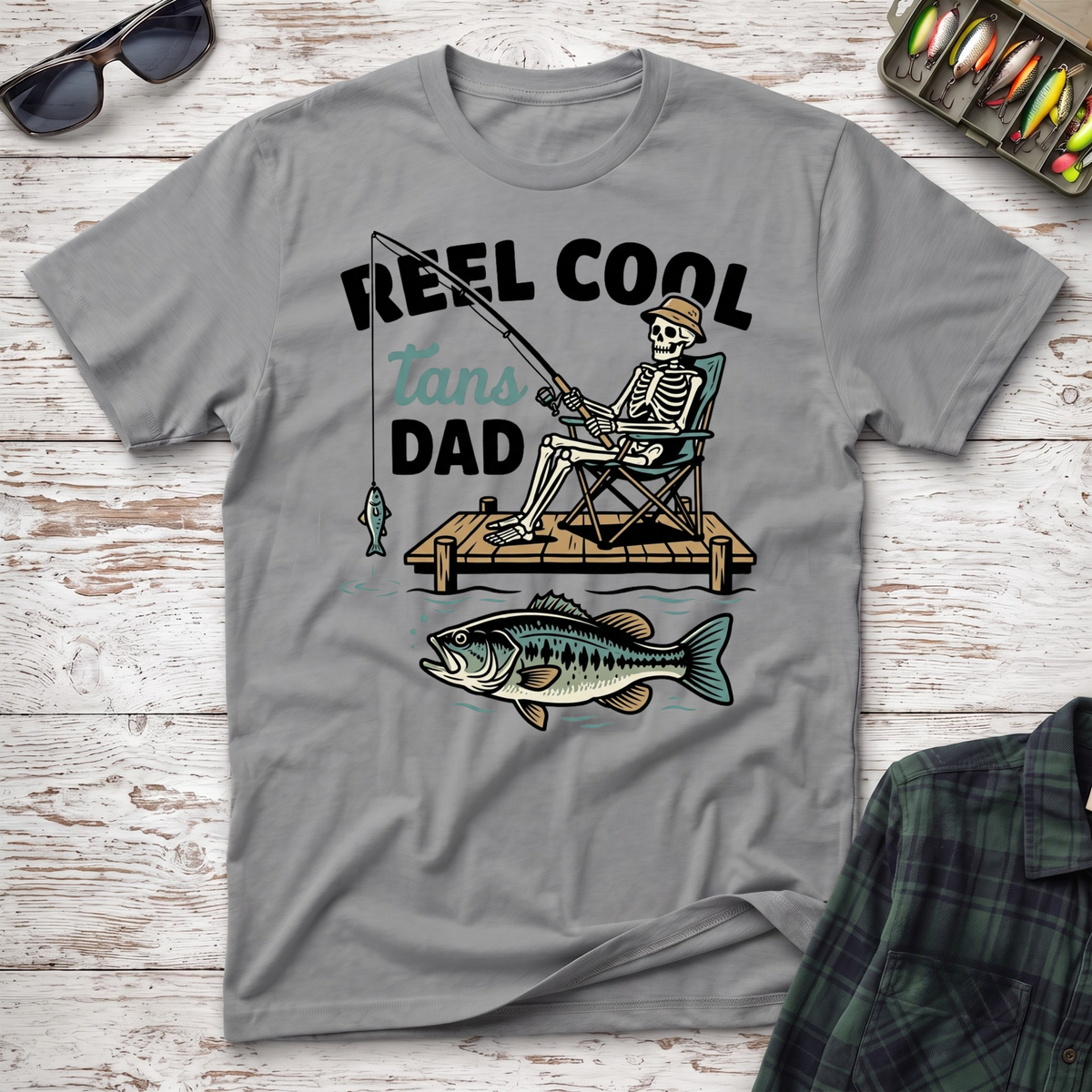 Reel Cool Tans Dad T-Shirt