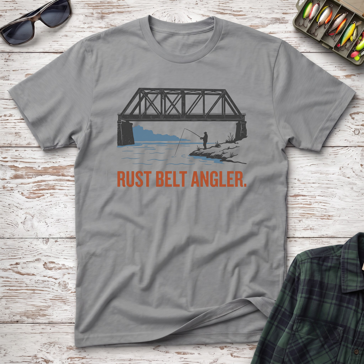 Rust Belt Angler T-Shirt