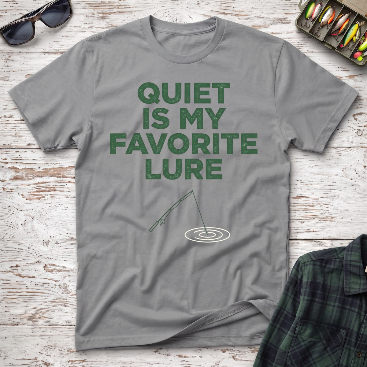Quiet Is My Favorite Lure T-Shirt