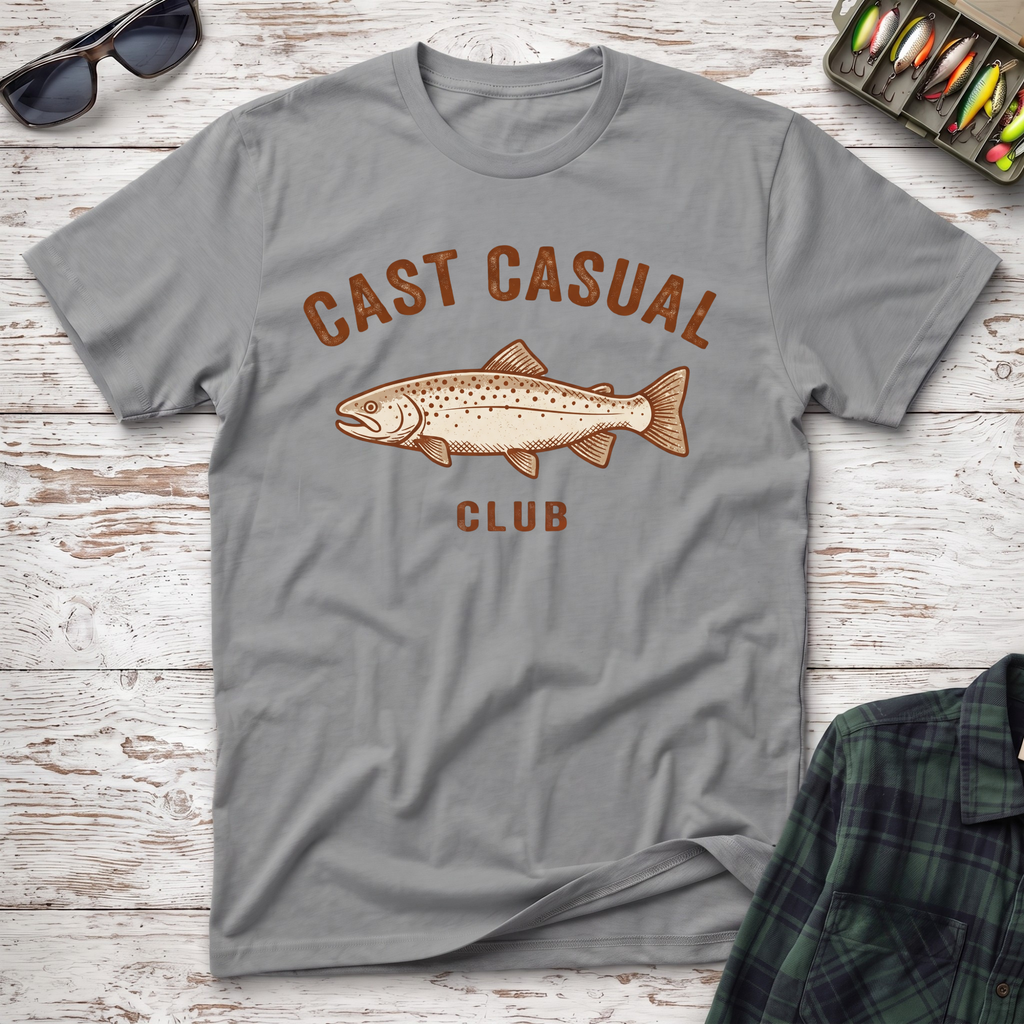 Cast Casual Club Brown T-Shirt