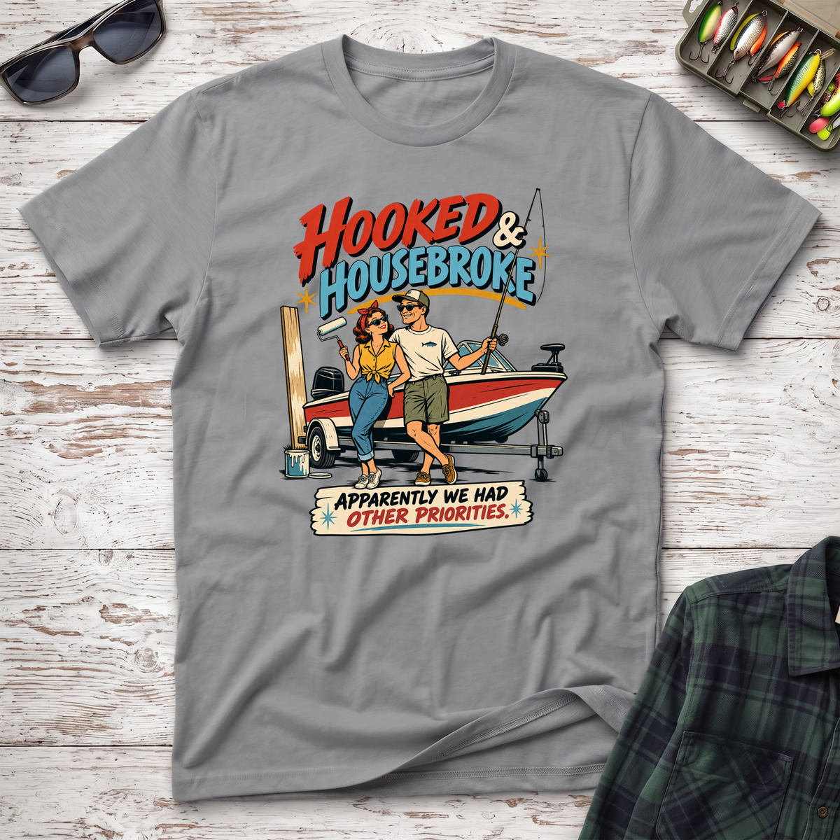 Hooked and Housebroke T-Shirt