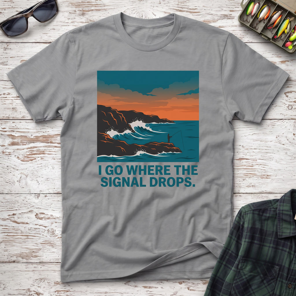 Where The Signal Drops T-Shirt