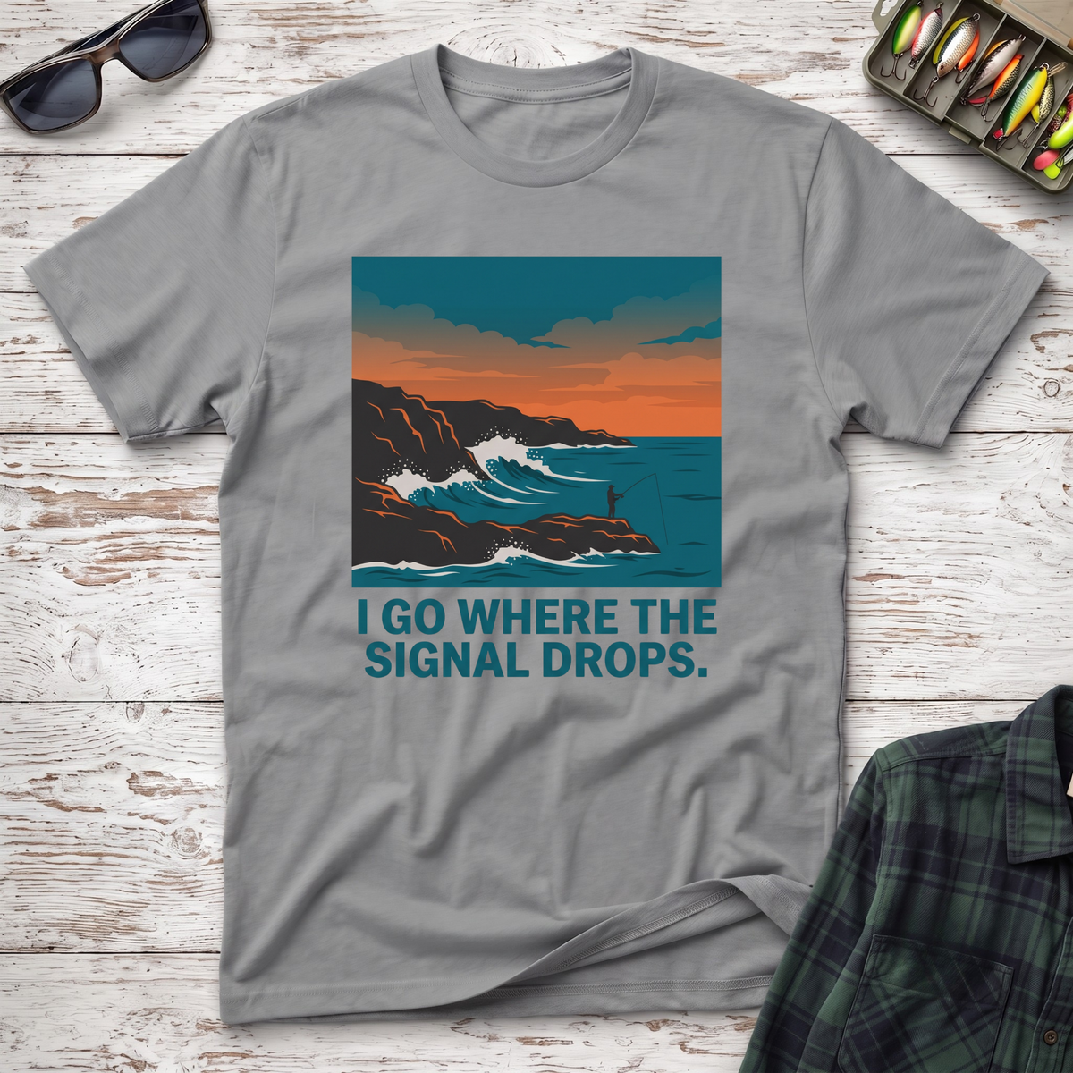 Where The Signal Drops T-Shirt