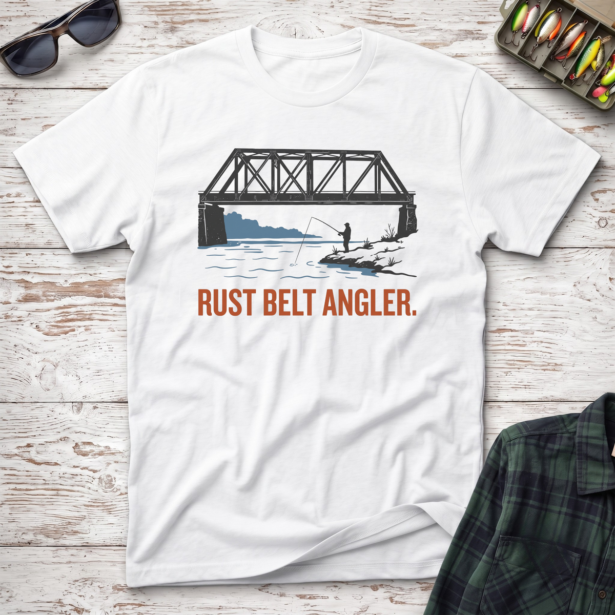 Rust Belt Angler T-Shirt