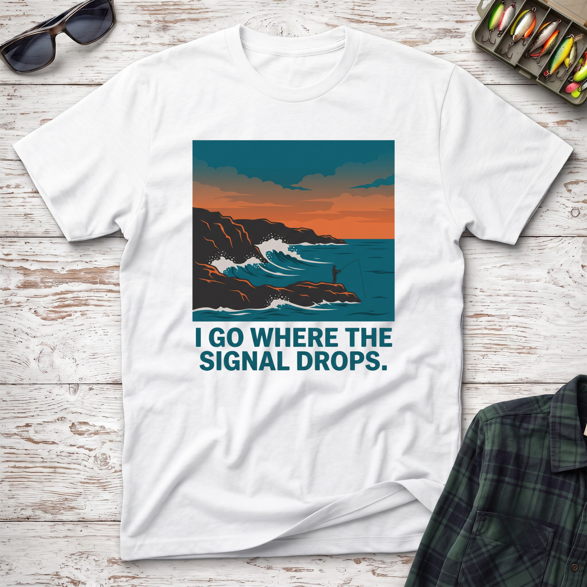 Where The Signal Drops T-Shirt