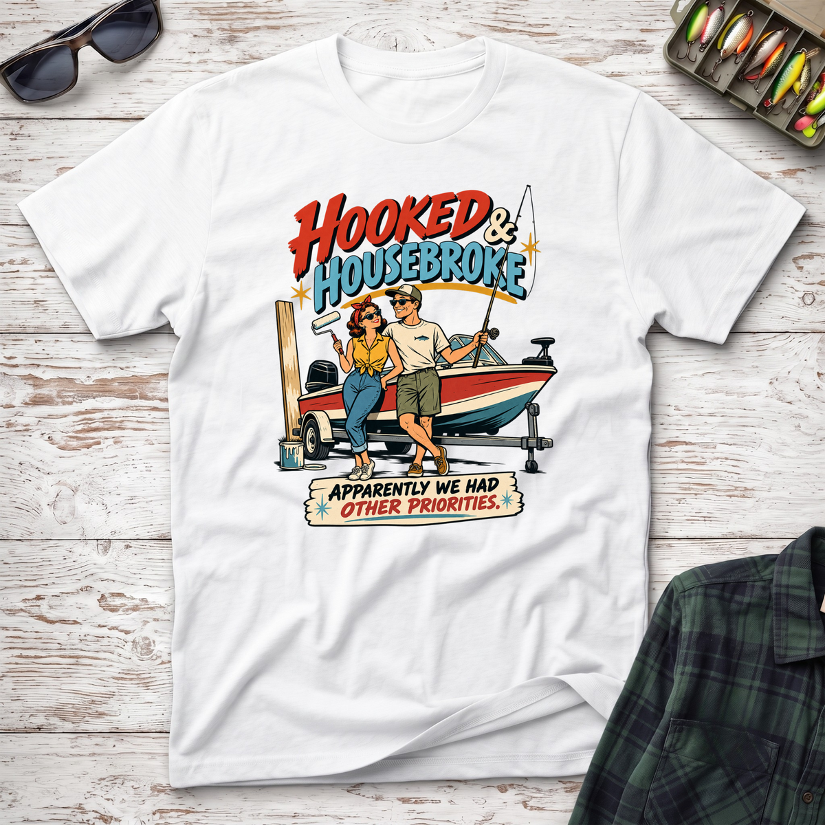 Hooked and Housebroke T-Shirt