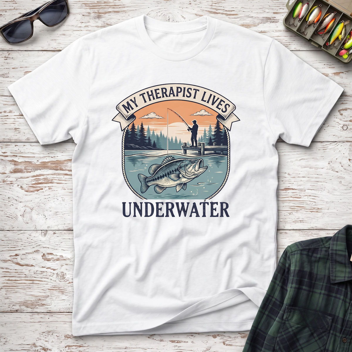 My Therapist Lives Underwater T-Shirt