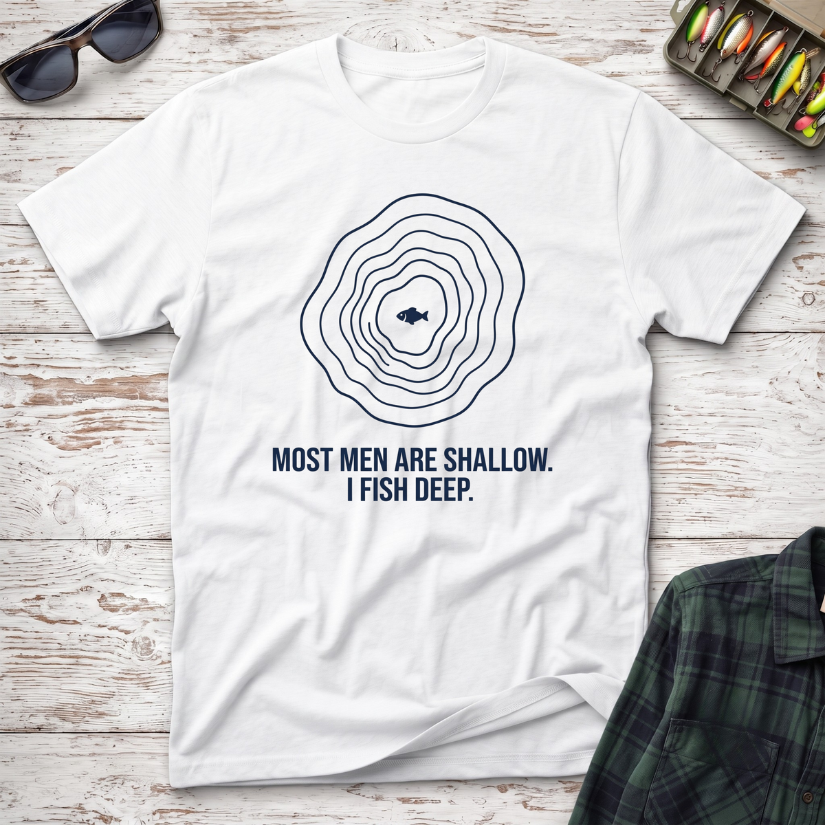 I Fish Deep T-Shirt