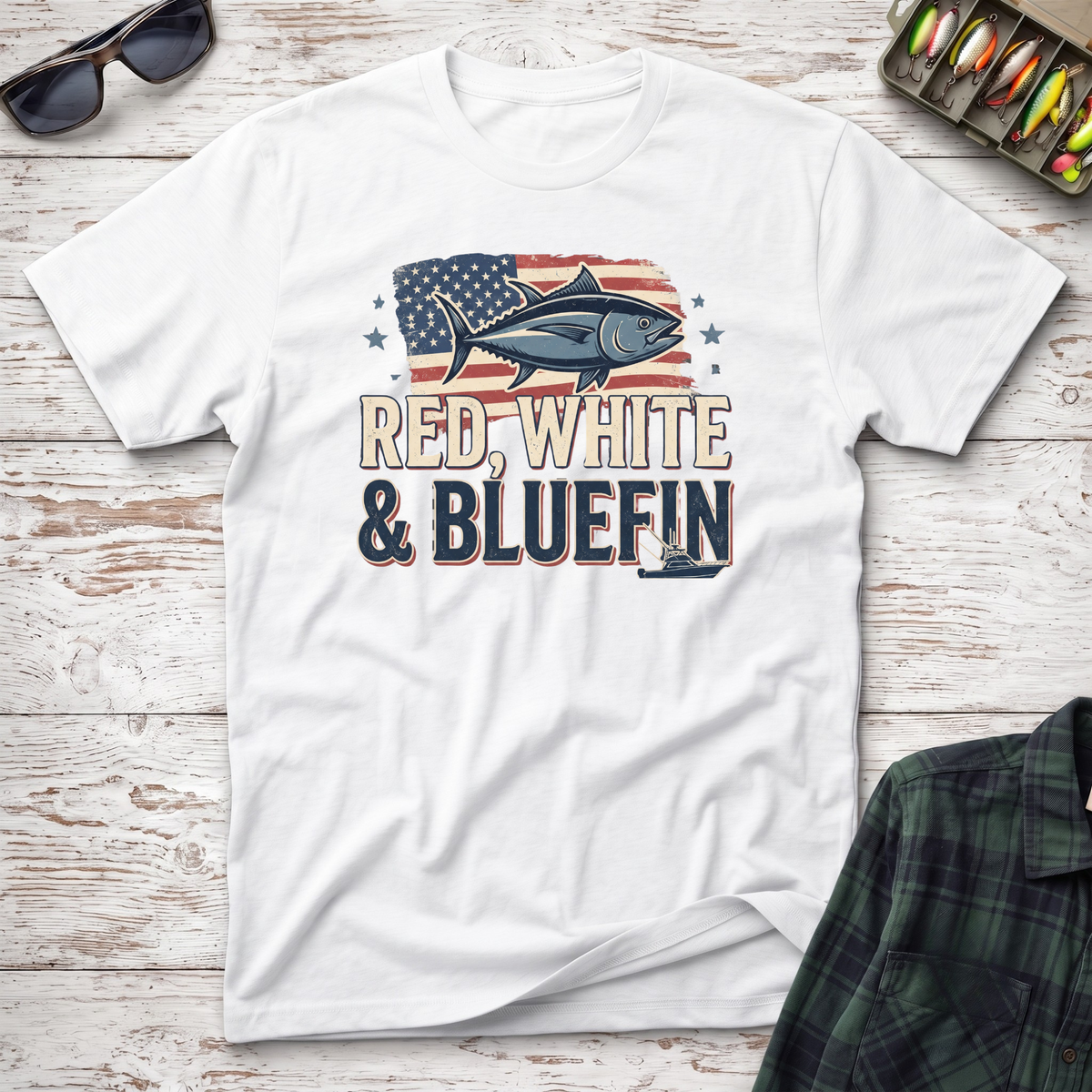 Red, White & Bluefin T-Shirt