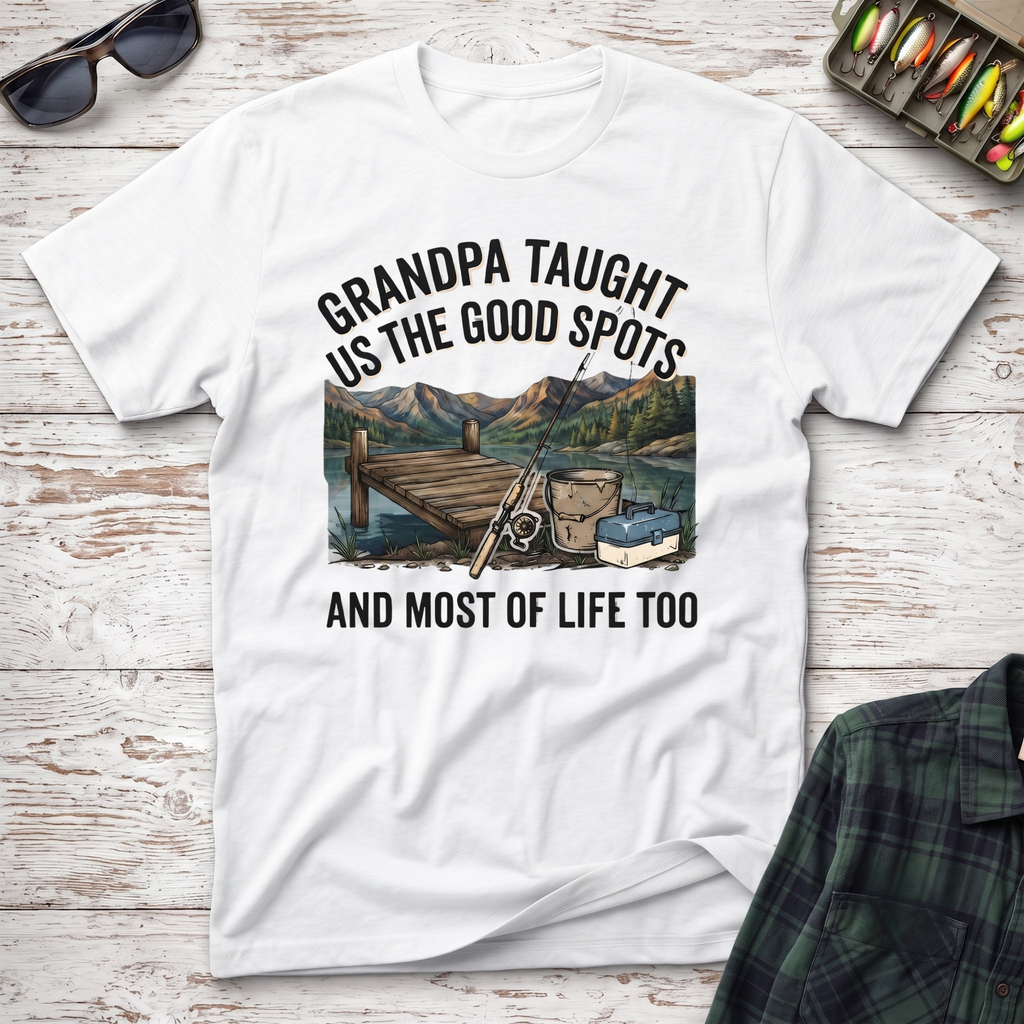 Grandpa Taught Us T-Shirt